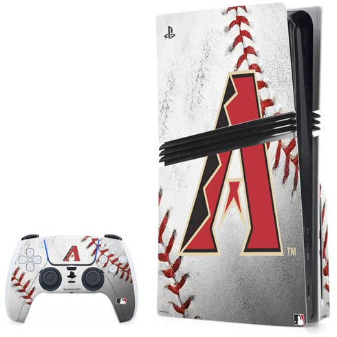 MLB Arizona Diamondbacks Game Ball PS5 Pro Disk Bundle  Skin
